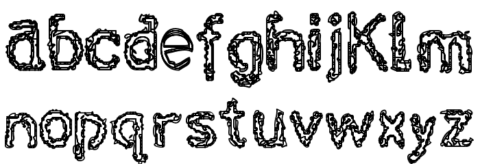 infekt cellwall Font Litere mici
