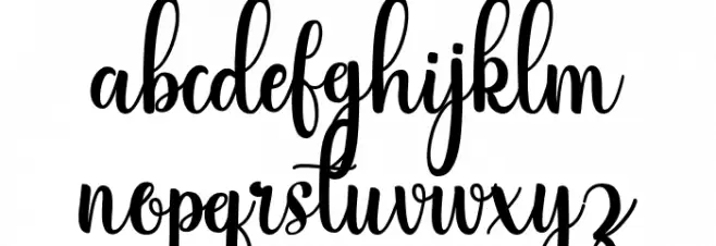 infelinery 字体 小写