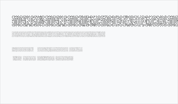 infinity labyrinth Regular Business Card