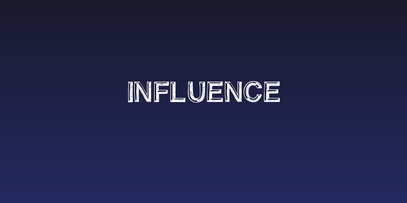influence Social Header