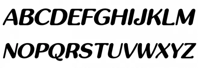 inglobal Bold Italic フォント 大文字