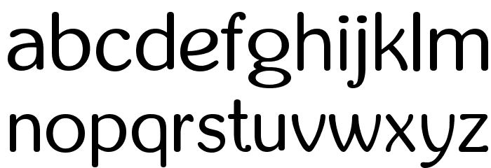 inglobal Font LOWERCASE