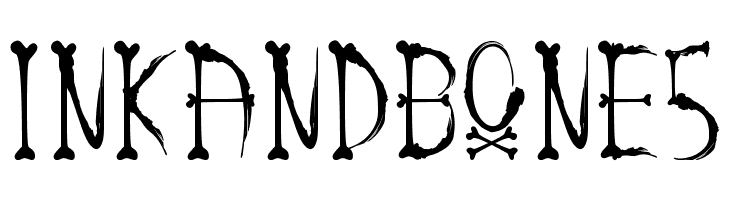 inkandbones  नि: शुल्क फ़ॉन्ट्स डाउनलोड