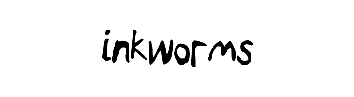 inkworms फ़ॉन्ट