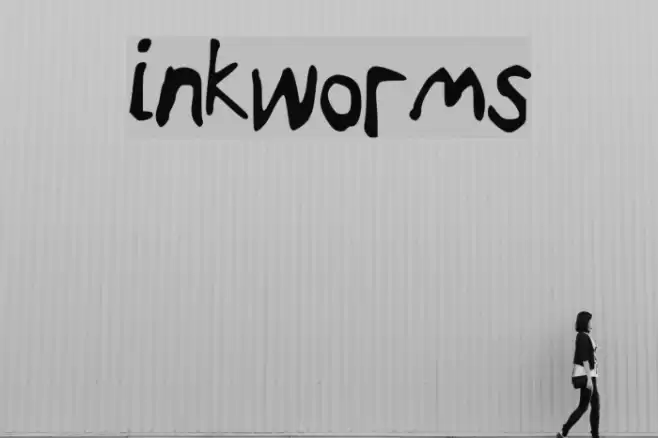 inkworms Font examples