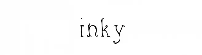 inky  Frei Schriftart Herunterladen