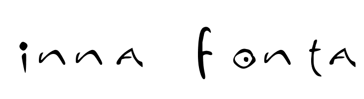 inna fonta  フリーフォントのダウンロード