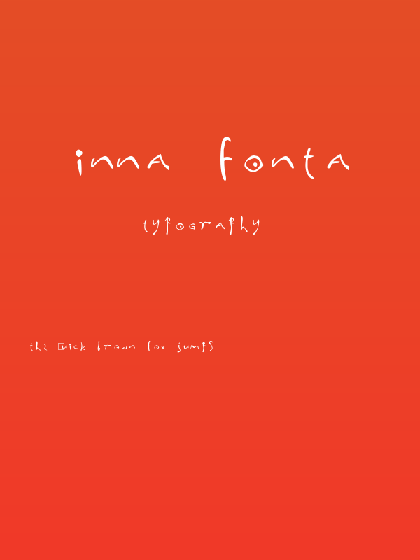 inna fonta Poster