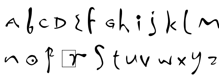 inna fonta Font LOWERCASE