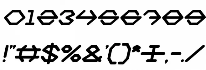 inside Bold Italic Font OTHER CHARS