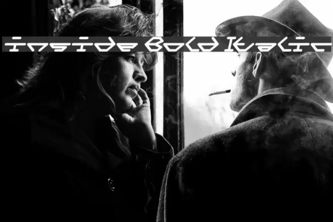 inside Bold Italic Font examples