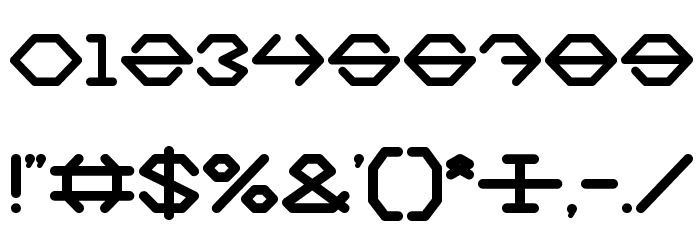 inside Bold Font OTHER CHARS