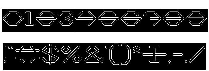 inside-Hollow-Inverse Font OTHER CHARS