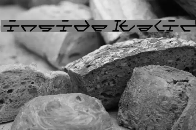 inside Italic Font examples