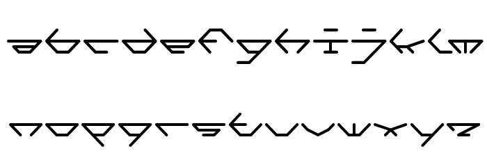 inside-Light Font LOWERCASE