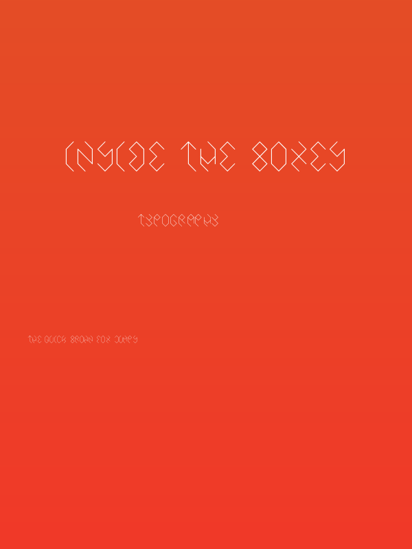 inside the boxes Poster