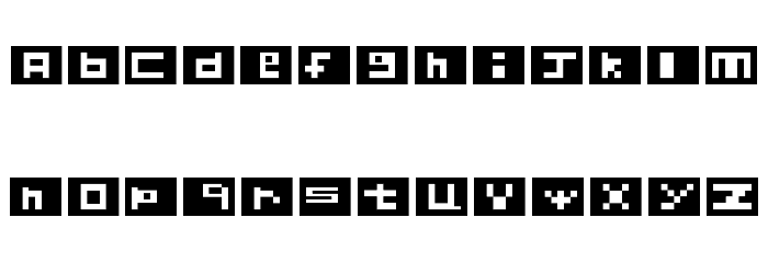 insider Regular Font LOWERCASE
