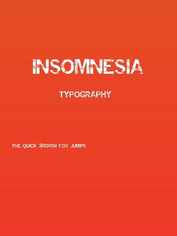 insomnesia Poster