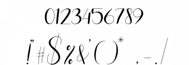 instastory script Font OTHER CHARS