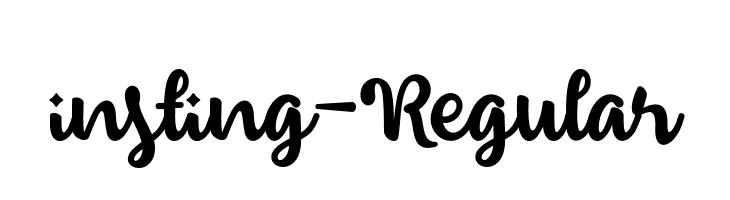 insting-Regular  नि: शुल्क फ़ॉन्ट्स डाउनलोड