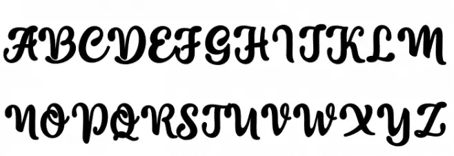 insting-Regular フォント 大文字