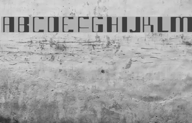 intergalatic Font examples