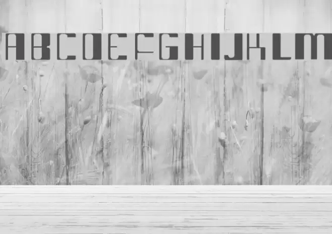 intergalatic Font examples