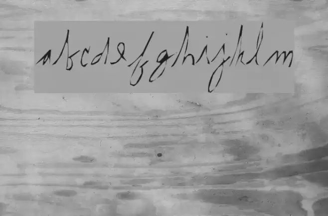 internal. Font examples