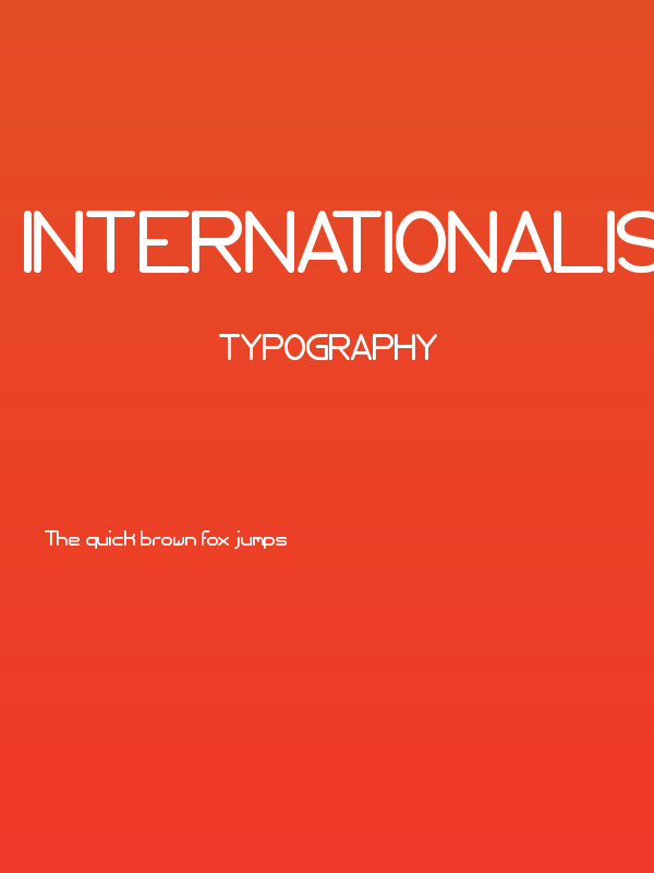 internationalist Poster