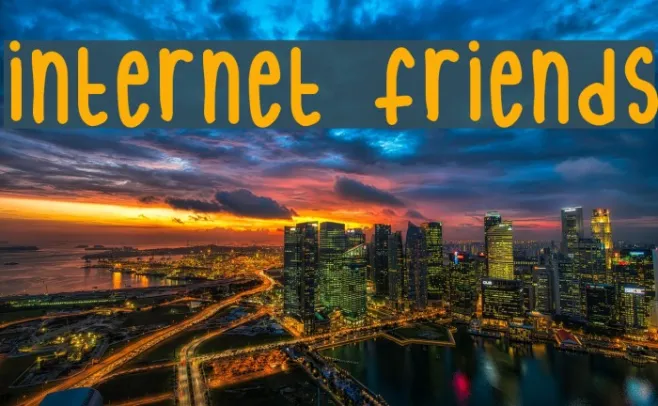 internet friends Example 3