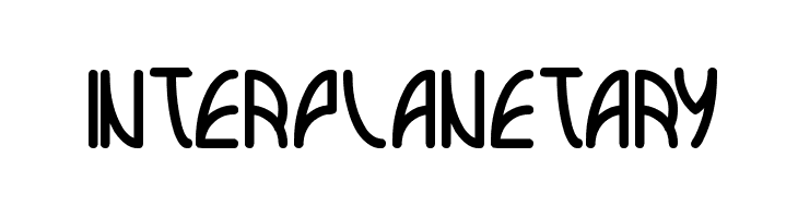 interplanetary  免费字体下载