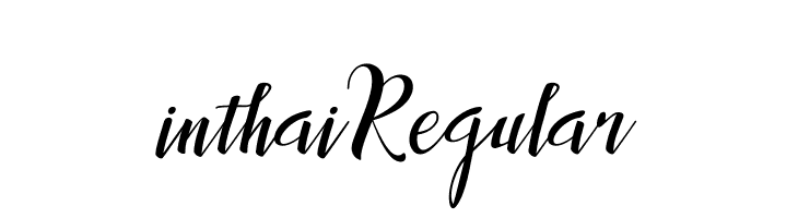 inthai-Regular  font caratteri gratis