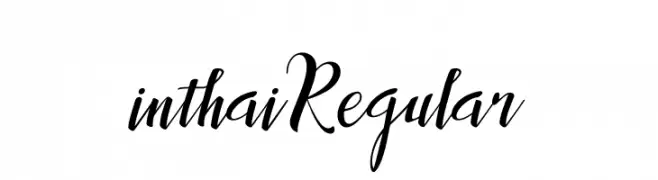 inthai-Regular  Fuentes Gratis Descargar