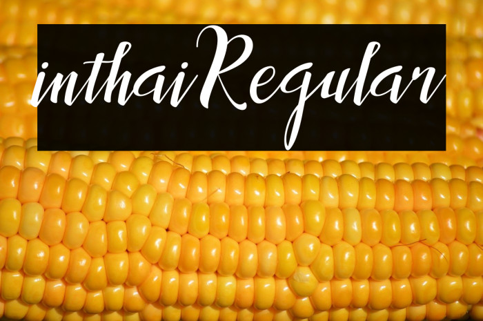 inthai-Regular Example 2