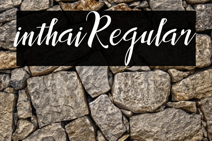 inthai-Regular Example 3