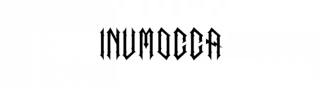 inumocca  Frei Schriftart Herunterladen