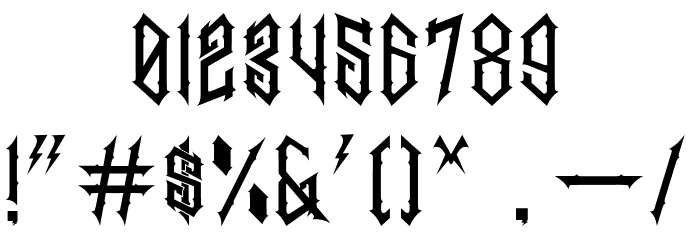 inumocca Font OTHER CHARS