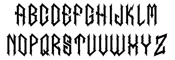 inumocca Font LOWERCASE
