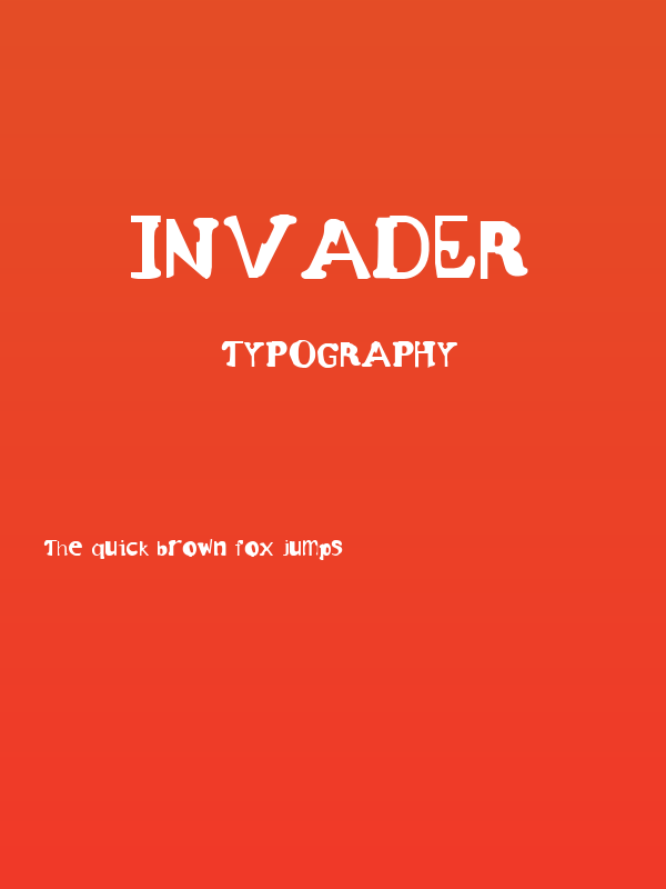 invader Poster