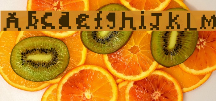 invader Font examples