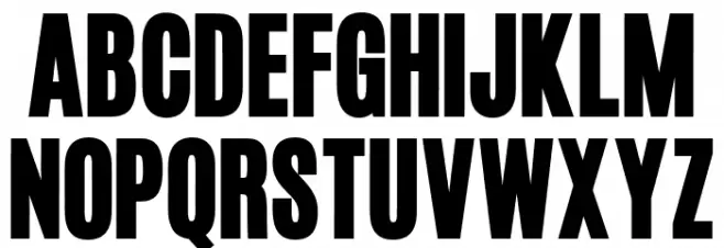 Ioannina Black Caratteri MINUSCOLO