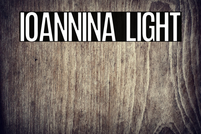 Ioannina Light Example 2