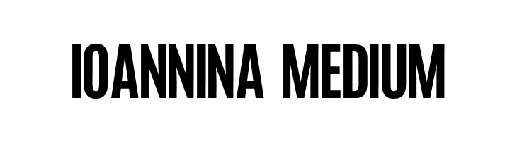 Ioannina Medium  Free Fonts Download