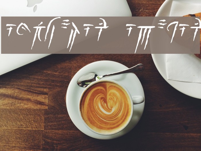 Iokharic Italic Font examples