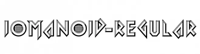 Iomanoid-Regular  Fuentes Gratis Descargar
