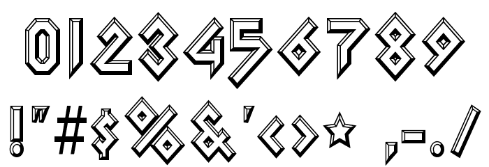 Iomanoid-Regular Font OTHER CHARS