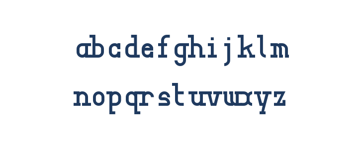 Iont Slab Regular Lowercase
