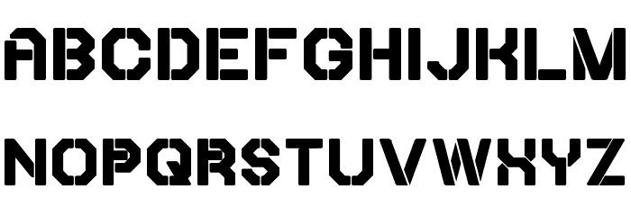 Iori Bold Font LOWERCASE