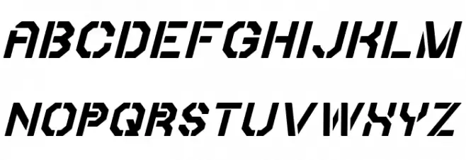 Iori Italic Fuentes MINÚSCULAS