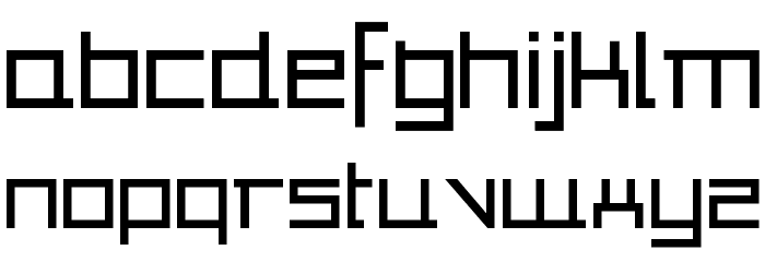 io Font LOWERCASE